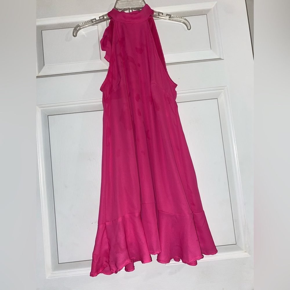 Small pink shift dress from Charlotte Russe